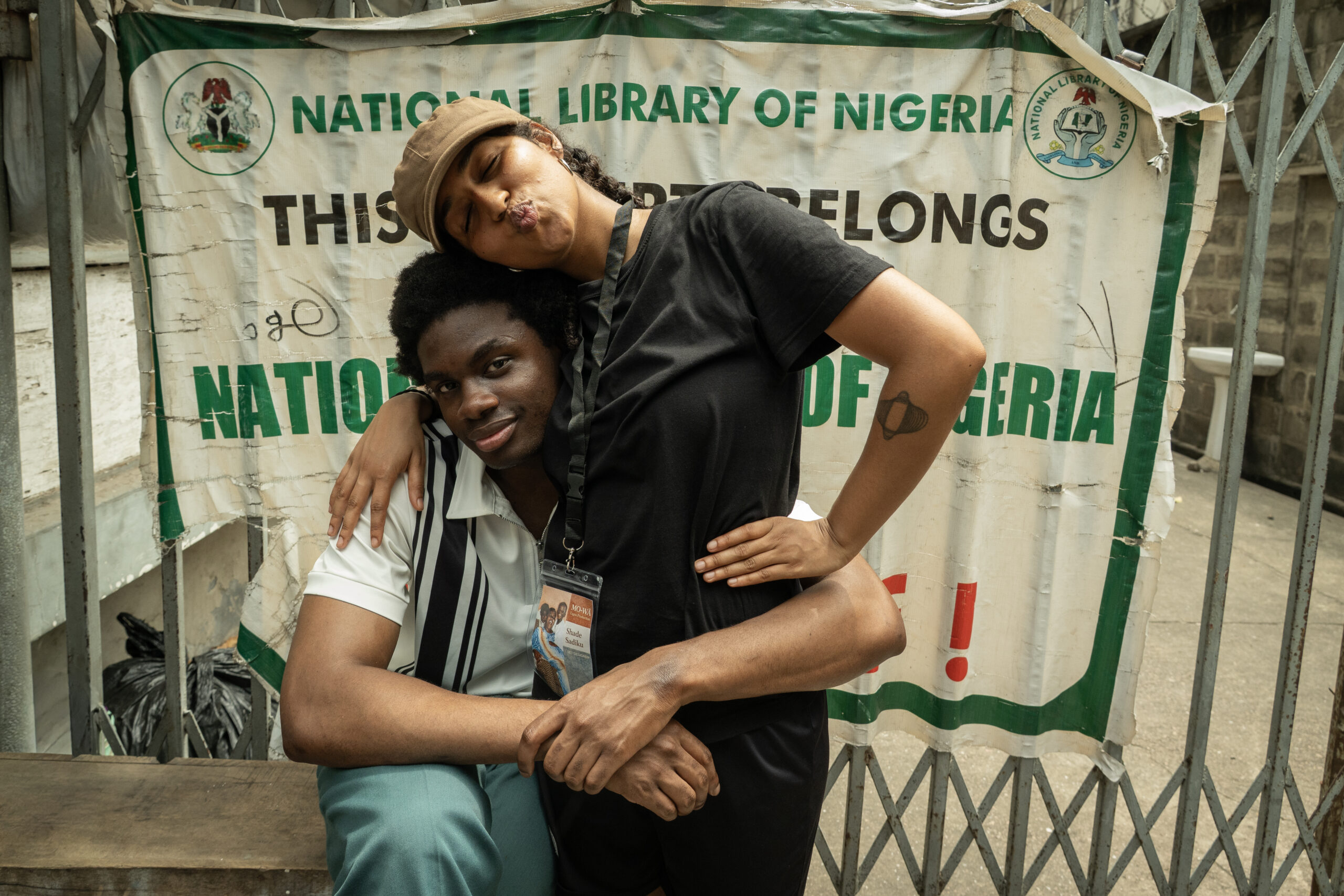 ALT-TEXT 6 — Behind the scenes of the short film Mo Wà in Lagos