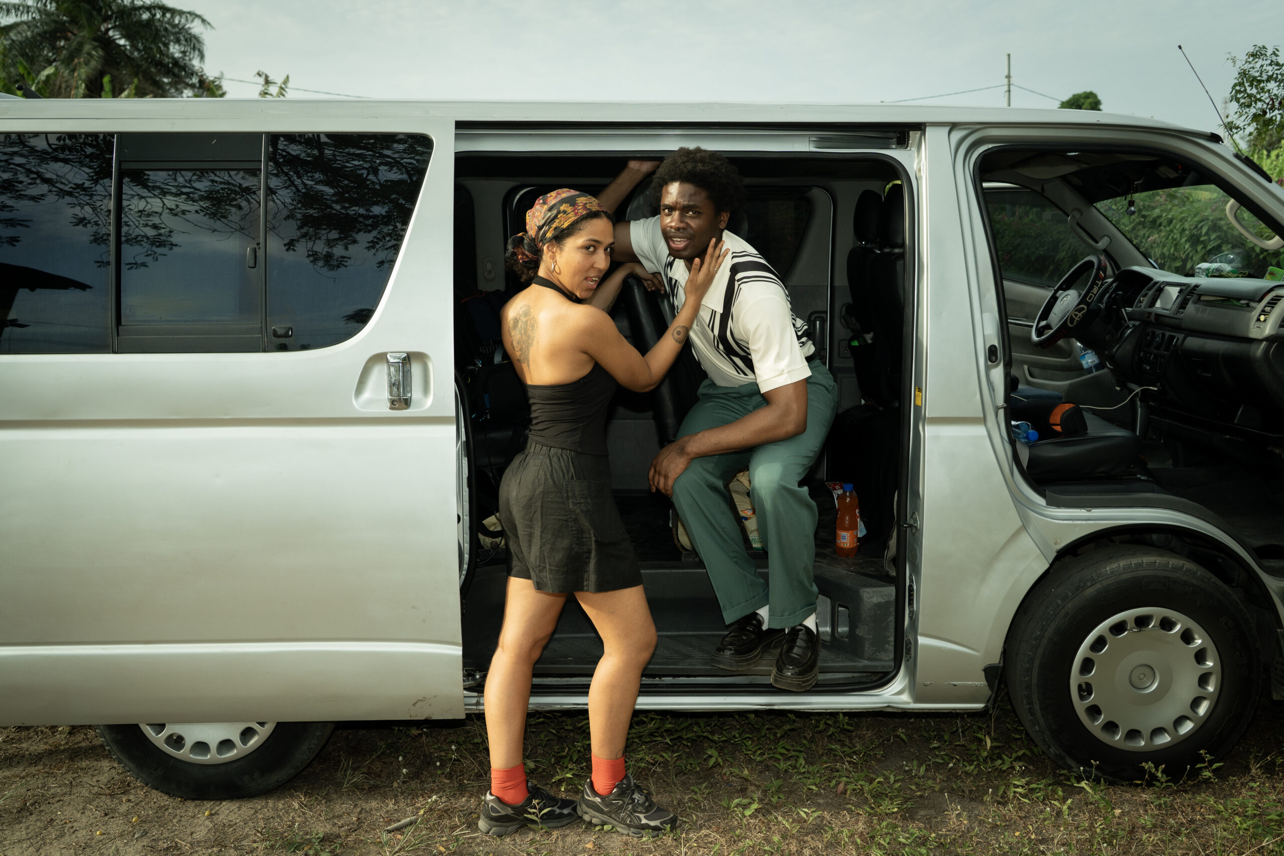 ALT-TEXT 9 — Behind the scenes of the short film Mo Wà in Lagos